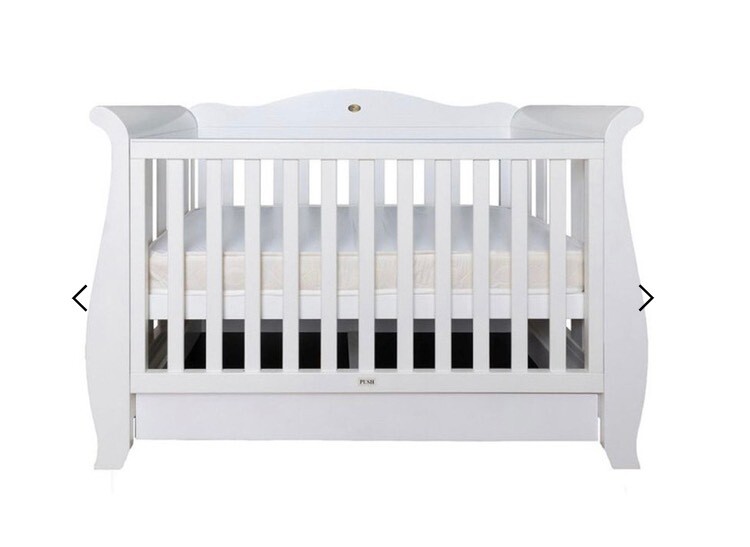 quirky bubba regal sleigh cot